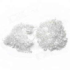 Thickening Extended Santa Claus Wig + Beard - White Thickening Extended Santa Claus Wig + Beard - White