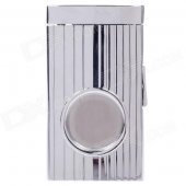 High Quality Rectangle Stainless Steel Cigar Cutter - Silver