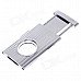 High Quality Rectangle Stainless Steel Cigar Cutter - Silver High Quality Rectangle Stainless Steel Cigar Cutter - Silver