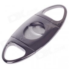 High Quality Stainless Steel Cigar Cutter - Grey High Quality Stainless Steel Cigar Cutter - Grey