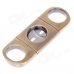 Unique Stainless Steel Cigar Cutter Knife - Bronze + Silver Unique Stainless Steel Cigar Cutter Knife - Bronze + Silver