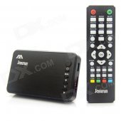 Mini 1080P Full HD Media Player w/ HDMI / USB / SD / AV / VGA - Black