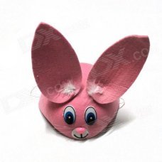 Children's Animal Rabbit Style Hat - Pink + White + Black + Blue Children's Animal Rabbit Style Hat - Pink + White + Black + Blue