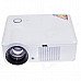 EJIALE 100W 2200lm LED Projector w/ Dual-HDMI, VGA, AV, USB, TV for Home Theater, Business, Shool EJIALE 100W 2200lm LED Projector w/ Dual-HDMI, VGA, AV, USB, TV for Home Theater, Business, Shool
