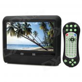 Nanba NST-A901H 9" Resistive Touch Screen Headrest DVD Player w/ Remote Controller - Black