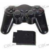 2.4GHz RF Wireless Dual-Shock Game Controller with Receiver for PS2 (4*AAA)