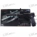 6mm Pistol Spring-load BB Gun Toy with Laser Sight and Flashlight 6mm Pistol Spring-load BB Gun Toy with Laser Sight and Flashlight