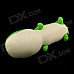 Cute Stuffed Nano Little Crocodile Doll Toy - Green + White