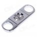Double Blades Sharp Stainless Steel Cigar Cutter - Silver Double Blades Sharp Stainless Steel Cigar Cutter - Silver