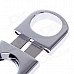 Double Blades Sharp Stainless Steel Cigar Cutter - Silver Double Blades Sharp Stainless Steel Cigar Cutter - Silver