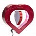 CHEERLINK Heart Shape Magnetic Levitation Rotating Photo Frame with LED - Red CHEERLINK Heart Shape Magnetic Levitation Rotating Photo Frame with LED - Red