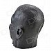 Halloween Black Long-face Ghost Mask - Black + Red