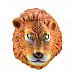 Halloween The Lion Mask - White + Yellow