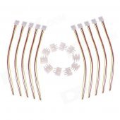 10 x 7.4v 2s1p JST-XH Connector Adapter Plug RC Lipo Battery Balance Charger B6