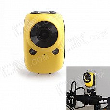 ESER YDXJ 12.0MP Mini Micro Wireless W-Fi 120 Degree View Lens Outdoor Sports DV - Yellow + Black ESER YDXJ 12.0MP Mini Micro Wireless W-Fi 120 Degree View Lens Outdoor Sports DV - Yellow + Black