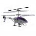 A15 3.5-CH IR Remote Control Helicopter - White + Purple A15 3.5-CH IR Remote Control Helicopter - White + Purple