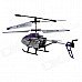 A15 3.5-CH IR Remote Control Helicopter - White + Purple A15 3.5-CH IR Remote Control Helicopter - White + Purple