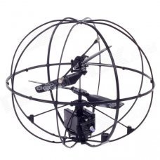 777-310 2-CH Infrared Remote Control Robotic UFO Mini Robot w/ Gyro - Black 777-310 2-CH Infrared Remote Control Robotic UFO Mini Robot w/ Gyro - Black