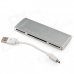 SIYOTEAM SY-661 USB 2.0 Multi Card Reader - Silver + White (Max. 32GB) SIYOTEAM SY-661 USB 2.0 Multi Card Reader - Silver + White (Max. 32GB)