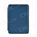 Protective PU Case w/ Magnetic for Amazon Kindle 4/5 E-Book - Dark Blue