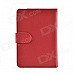 Handheld Style Protective PU Case for Sony T2 E-Book - Red