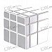 Silver Irregular 3x3x3 Brain Teaser Magic IQ Cube Silver Irregular 3x3x3 Brain Teaser Magic IQ Cube