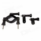 BZ BZ66 Motorcycle Frame Bracket Holder for GoPro / SJ4000 - Black