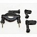 BZ BZ66 Motorcycle Frame Bracket Holder for GoPro / SJ4000 - Black BZ BZ66 Motorcycle Frame Bracket Holder for GoPro / SJ4000 - Black