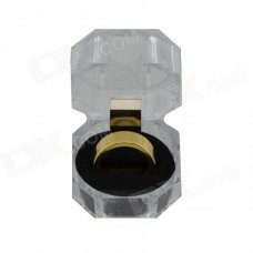 Golden Magnetic Ring for Magic Trick (1.9cm Inner-Diameter)