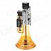 Aomai ZB-275 1300'C Trumpet Shape Blue Butane Jet Torch Lighter w / Keychain- Transparent Orange Aomai ZB-275 1300'C Trumpet Shape Blue Butane Jet Torch Lighter w / Keychain- Transparent Orange