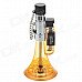 Aomai ZB-275 1300'C Trumpet Shape Blue Butane Jet Torch Lighter w / Keychain- Transparent Orange Aomai ZB-275 1300'C Trumpet Shape Blue Butane Jet Torch Lighter w / Keychain- Transparent Orange