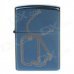 JIANTAI Grinding Wheel Style Zinc Alloy Cigarette Cotton Oil Lighter - Blue