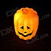 Halloween Long Type Two-sided LED Jack-o-lantern Pumpkin Lamp - Orang Red + White + Black (3 x AAA) Halloween Long Type Two-sided LED Jack-o-lantern Pumpkin Lamp - Orang Red + White + Black (3 x AAA)
