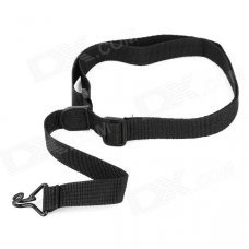 Nylon Guitar Strap for 21" / 23" / 26" / 30" Ukulele - Black Nylon Guitar Strap for 21" / 23" / 26" / 30" Ukulele - Black