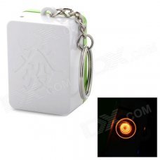 D008 Square Style Windproof Rechargeable Electronic Cigarette Lighter - Green + White D008 Square Style Windproof Rechargeable Electronic Cigarette Lighter - Green + White