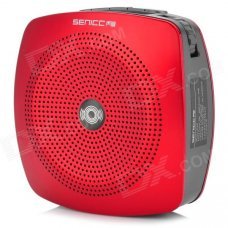 SENICC K510 Portable Multifunction Amplifier Speaker w/ TF / FM Radio - Red + Deep Grey SENICC K510 Portable Multifunction Amplifier Speaker w/ TF / FM Radio - Red + Deep Grey