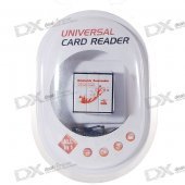 All-in-1 Magic Cube Shape Rotatable USB 2.0 Memory Card Reader