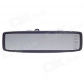 XY-2043 4.3" TFT LCD 1.5W Car Rear-view System Mirror Monitor - Black