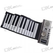61-Key Digital Roll-up Soft Keyboard Piano with MIDI 61-Key Digital Roll-up Soft Keyboard Piano with MIDI