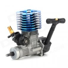 HSP 02060 VX-18 Engine w/ Glow Plug - Silver + Blue + Black HSP 02060 VX-18 Engine w/ Glow Plug - Silver + Blue + Black