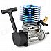 HSP 02060 VX-18 Engine w/ Glow Plug - Silver + Blue + Black HSP 02060 VX-18 Engine w/ Glow Plug - Silver + Blue + Black