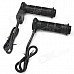 DIY Electric Heating Warm Handle Grip for Motorcycle - Black (2 PCS) DIY Electric Heating Warm Handle Grip for Motorcycle - Black (2 PCS)
