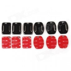 ESER FXTX Square Mount + Oval Mount Set Accessories for Gopro 3+ / SJ4000 ESER FXTX Square Mount + Oval Mount Set Accessories for Gopro 3+ / SJ4000