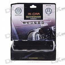 1-to-3 Cigarette Lighter Power Spliter with USB Output (Black)