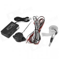 U301 Auto Electromagnetic Back-Up Parking Sensor - Black U301 Auto Electromagnetic Back-Up Parking Sensor - Black