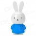 Cute Little Rabbit Style 2-CH Speaker - Blue + White Cute Little Rabbit Style 2-CH Speaker - Blue + White