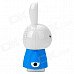Cute Little Rabbit Style 2-CH Speaker - Blue + White Cute Little Rabbit Style 2-CH Speaker - Blue + White