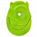 Cute Plastic Party Mask - Green + White