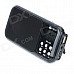 HI-RICE 1.2" LCD Portable Media Player Speaker w/ USB 2.0, TF, FM, Clock, Calendar, Torch - Black HI-RICE 1.2" LCD Portable Media Player Speaker w/ USB 2.0, TF, FM, Clock, Calendar, Torch - Black