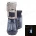 COHIBA Fashionable Windproof 3-Flame Butane Lighter - Deep Blue + Black + Silver COHIBA Fashionable Windproof 3-Flame Butane Lighter - Deep Blue + Black + Silver